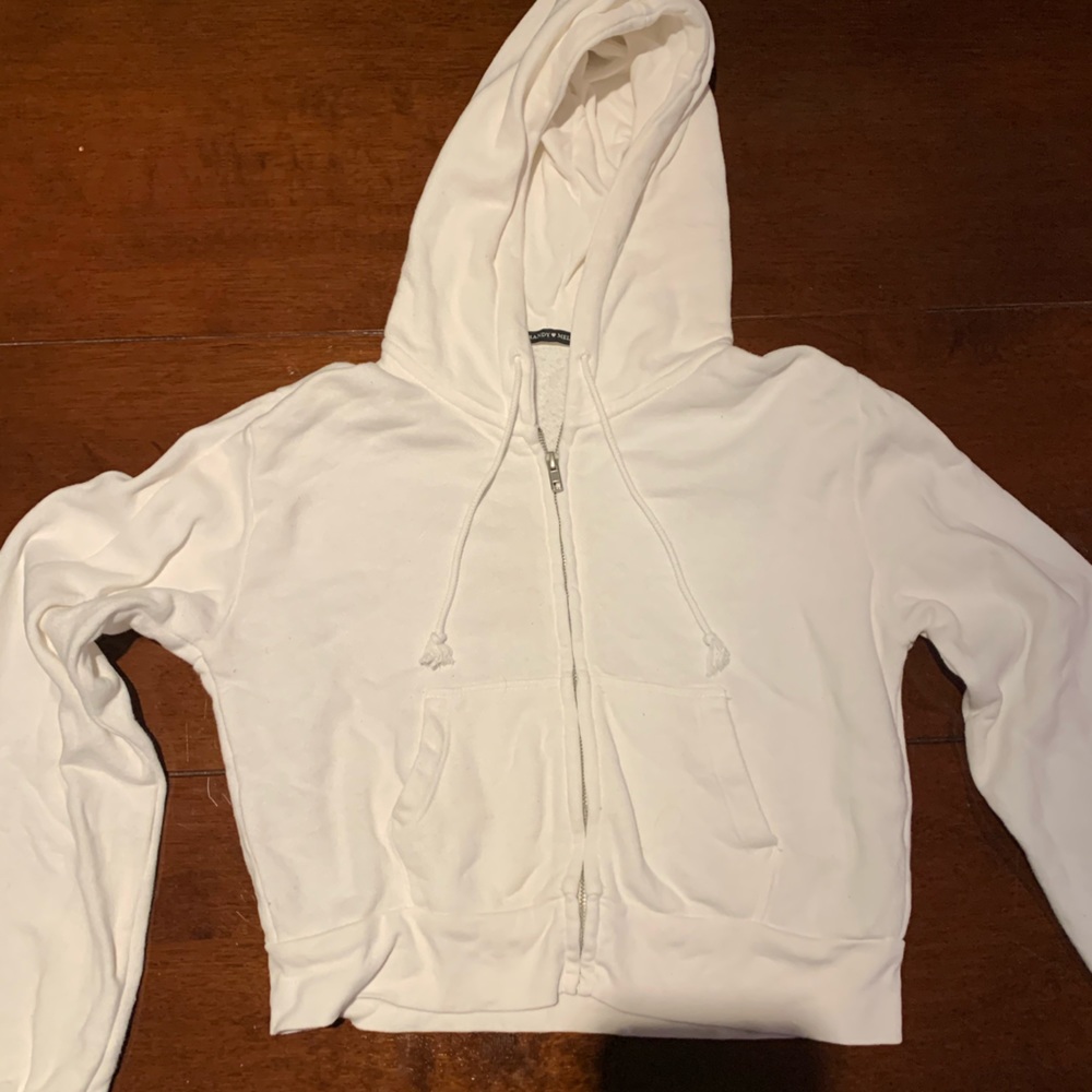 Brandy Melville classic zip hoodie